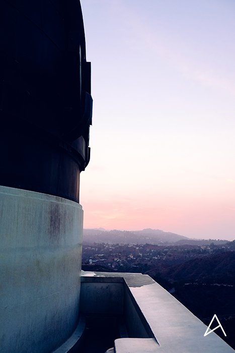 Le Griffith Observatory Au Coucher Du Soleil Awwway