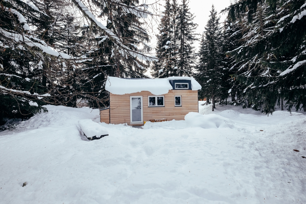 Nuit insolite dans un Tiny Chalet au coeur du Val d’Hérens